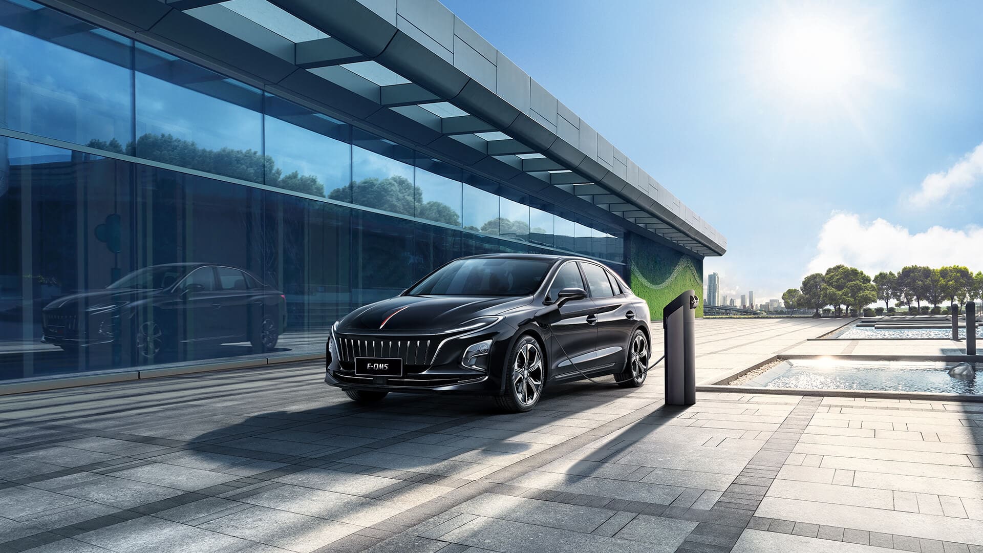 2026 Hongqi 红旗 E-QM5 RHD Charging Southeast Asia in To be confirmed